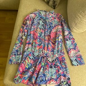 Lilly Pulitzer Terry cloth romper